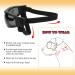 Ownpets Dog Glasses UV Protection Goggles for Small and Medium Dogs - Black Regular Style Medium - Buy Online on SooperMarket.com