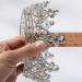 S SNUOY Silver Crystal Queen Crown - Perfect for Wedding, Pageant & Prom - Buy Online on SooperMarket.com
