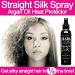 Straight Silk Spray with Moroccan Argan Oil | Hair Straightening Protector & Detangler | Alcohol-Free | Heat Protectant up to 450 F | Flat-Iron | Blow-Dry | Unscented | Hair Spray | MADE IN USA (64oz) 64 Fl Oz (Pack of 1) - Buy Online on SooperMarket.com