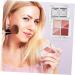 Healvian 6 Pcs Transparent Square Eye Shadow Box Empty Makeup Pallet Balm Blusher Containers Plastic - Buy Online on SooperMarket.com