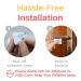 Child Proof Door Lever Lock - Door Handle Lock - 3M Adhesive - Minimalist Design - No Drilling Child Safety Door Handle Locks by Inaya. (3 Pack) - Buy Online on SooperMarket.com