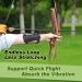 Deerseeker Dacron Bow String Set | 2 Nocking Points | 12-14-16 Strands | Recurve & Longbow | Hunting Replacement Bowstrings | 48-70 inches | AMO 48 | Brown - Buy Online on SooperMarket.com