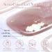 20Pcs Nail Wrap Semi Cured Gel Nails Strip Full Wraps Gel Nail Stickers Self-Adhesive Gel Nail Wrap Stickers Decals - UV/LED Lamp Required Blush Gradient - Buy Online on SooperMarket.com