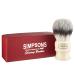 Alexander Simpson Trafalgar Synthetic Shaving Brush - Simpson Shaving Brushes - Faux Ivory Handle (T3)