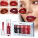 Matt Liquid Lipstick Set - Waterproof Nude Tones | Long-Lasting Non-Stick Fade-Proof 12H Lip Gloss - Buy Online on SooperMarket.com