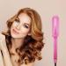 Titanium Hair Crimping Iron with 5 Heat Settings for Fluffy Hairstyles - UK Plug Rosy - Buy Online on SooperMarket.com