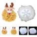 Buy FOMIYES 2pcs Exfoliating Bath Ball & Shower Sponge - Soft Mesh Loofah for Kids Snowflake Design Perfect for Back Scrubbing - International Shipping Available - Buy Online on SooperMarket.com
