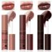 3 Colors Lip Butter Gloss Hydrating Lip Glow Oil Lip Glaze Brown Sugar Nourishing Lip Tinted Gloss Lip Care Non-Sticky Long Lasting Lip Plumper Gloss Makeup (4+11+13)