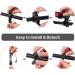 BURNINGSUN Bike Light Set & Horn - Solar Powered USB Rechargeable 4 Mode Headlight Taillight Combo for Cycling Safety + LED Speaker Bell - Buy Online on SooperMarket.com