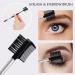 4Pcs Eyebrow Brush Set - Folding Eyelash Separator Comb & Lash Spoolie Mascara Applicator for Perfect Brows - Buy Online on SooperMarket.com