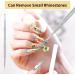 KMZ 4 Pcs Stainless Steel Nail Art Kit - Professional Ball End Dotting Pen & Brushes for Rhinestone & Polymer Clay Designs - Buy Online on SooperMarket.com