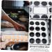 OSALADI Box Plastic Serving Tray Plastic Eggs Egg Tray Refrigerator Vegetables Holder Drawer Egg re-usable Transparent 32.5x22.5cm - Buy Online on SooperMarket.com