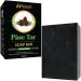 Natrulo All Natural Pine Tar Soap Bar 4oz Antibacterial Antiseptic Anti Acne Eczema Psoriasis Itch Relief Face & Body Wash Cleanser – Pure Goat’s Milk Soap with Oatmeal, Charcoal, Essential Oils