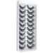 3D False Eyelashes - Handmade Natural Look Fluffy Strip Lashes | Multipack of 10 Pairs (Hyal01W) - International Shipping Available - Buy Online on SooperMarket.com