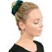 2 PCS Premium Large Dark Green Velvet Hair Scrunchies for Women, Girls, and Kids - Buy Online on SooperMarket.com