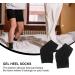 Buy MILISTEN Gel Heel Socks - Moisturizing Spa Socks for Cracked Heels | Silicone Aloe Vera Lining | Unisex Sleep Socks - Buy Online on SooperMarket.com