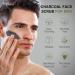 Men's Face Scrub Bamboo Charcoal Salicylic Acid Face Exfoliant Facial Peeling Improves Blackheads Acne Clogged Pores Cleansing Oil Control Pre-shave Care for Men with Facial Cleansing Brush - Buy Online on SooperMarket.com