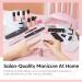Modelones Gel Nail Polish Kit With 48w UV Led Nail Lamp Starter Kit 22 Pcs Nude Pink Soak Off Nail Gel Polish Set No Wipe Base & Top Coat Bond Primer Diy Home Nail Curing - Buy Online on SooperMarket.com