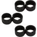3 Pcs Fast Bun Maker - Easy Snap Doughnut Styling for Hair Buns - French Twist Hair Fold Wrap - Black - Girls Women - Buy Online on SooperMarket.com