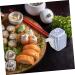 MAGICLULU 4pcs Ceramic Soy Sauce Pot Japanese Oil Jar Cruet Japanese Oil Dispenser Ceramic Seasoning Jar Container Ceramic Soy Sauce Dispenser Seasoning Bowl Soy Sauce Jar Ceramics Household 8X7.5X5CMx4pcs Bluex4pcs - Buy Online on SooperMarket.com