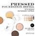 Alima Pure Pressed Foundation Refill - Mineral Powder with Rosehip Antioxidant Complex | Dune Shade - Buy Online on SooperMarket.com