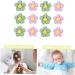 EXCEART 2pcs 1 12pcs Clothing Accessories Knitted Flower Charm Child Crochet Hair Accessories Yarn Purple Greenx2pcs 5X5X1CMx2pcs - Buy Online on SooperMarket.com