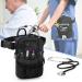 Trunab Vet Nurse Pouch with Multiple Pockets Nurse Waist Bag Fanny Pack with Adjustable Waist Strap for Stethoscope Scissors and Other Medical Supplies Black - Patented Design Black 1 - Buy Online on SooperMarket.com