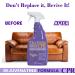 Leather CPR Heavy Duty Cleaner 22oz - Fast & Effective Leather Care for Furniture Cars Purses Shoes & More - Buy Online on SooperMarket.com