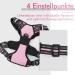 Rabbitgoo No-Pull Dog Harness for Small Dogs - Adjustable & Breathable with Reflective Stripes - Safe Control Breast Harness for Large Dogs - Pink XS (1 Pack) - Buy Online on SooperMarket.com
