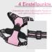 Rabbitgoo Medium Dog Harness - Anti-Pull Adjustable & Breathable Design for Large Dogs - Safe Control with Reflective Stripes - Pink XL (1 Pack) - Buy Online on SooperMarket.com