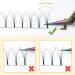 6D Eyelash Extensions C Curl 0.07mm - Long Foot Finished Compartments | Individual Lengths 8-15mm | Volume Technology - International Shipping - Buy Online on SooperMarket.com