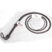 6ft 8 Plait Dark Brown Cowhide Leather Bullwhip - Indiana Jones Style - Buy Online on SooperMarket.com