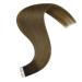 Youngsee Real Hair Tape Extensions - 60cm Darker Brown Ombre - 5pcs Virgin Skin Weft - #R3/8 - Buy Online on SooperMarket.com