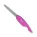 CREDO Saphir Folding Nail File POP ART Coarse/Fine Chrome File Sheet Pink