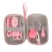 Baby Healthcare Kit - Nose Cleaner Nail Clippers Scissors Toothbrush Comb Infants Grooming Kit