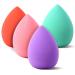 LYFONDYI Multi-colored Teardrop Beauty Makeup Sponge set of 4 Makeup blender for foundation powder liquid 4 pcs face blending pack