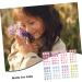 Gogogmee 8 Sheets Children's Nail Stickers Nails False Nail Nails for False Nails Nails Press on Nails for False Nail Tips Fake Nails False Nail for - Buy Online on SooperMarket.com