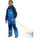 Lands' End Kids Slim Squall Waterproof Iron Knee Bib Snow Pants 14 Cobalt Camo | Waterproof & Durable Snow Pants for Boys - Buy Online on SooperMarket.com