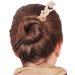 Marycrafts Fox Buffalo Horn Hair Fork Hair Stick Hair Pin Hair Accessories - Buy Online on SooperMarket.com