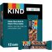 KIND Bars Nuts Sea Salt & Dark Chocolate Gluten Free Low Sugar 40 Grams 12 Count & Fruit & Nut Caramel Almond Sea Salt Gluten Free Low Sugar 1.4 Ounce 5 Count - Buy Online on SooperMarket.com