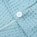 Buy Hair Drying Towel Turban - Waffle Button Wrap for Long Hair | Women's Shower Hair Wrap - Blue - Buy Online on SooperMarket.com