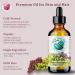 Bella Terra Oils Pure Grape Seed Oil - Antioxidant-Rich Lightweight 1 Gallon for Radiant Skin & Frizz-Free Hair (Pack of 10 - 12.8 Fl Oz) - International Shipping Available - Buy Online on SooperMarket.com