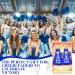 18 Sets Cheerleader Lip Balm & Lipstick Holder Keychains - Blue Red Cheer Favors for Team & Sports Parties - Buy Online on SooperMarket.com