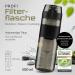 Bergkvist Outdoor Water Filter Bottle - 500ml Fj llklar | Ahlstrom Clean Drinking Water for Camping Hiking & Survival Adventures - Black - Buy Online on SooperMarket.com