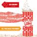 Grehge opcorn Bags - 25 2oz Concession-Grade Bags Popcorn Machine Accessories for Popcorn Bars Movie Nights Concessions 25 Pack - Buy Online on SooperMarket.com