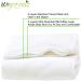 Wegreeco Reusable Bamboo Inserts for Baby Cloth Diaper - 12 Pack, 4 Layers, High Absorbency - Buy Online on SooperMarket.com