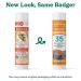 Badger Kids Natural Mineral Sunscreen Face Stick SPF 35 - Tangerine & Vanilla, 0.65 oz - Buy Online on SooperMarket.com