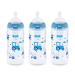 NUK Smooth Flow Anti-Colic Bottle 0+ Months 3 Pack 10 oz ( 300 ml) Each