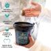 Elbahya Moroccan Black Soap with Eucalyptus and Olive 2.20 lbs/1kg - Authentic Hammam Experience - Buy Online on SooperMarket.com