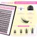 Calailis DIY Eyelash Extensions Set 156 D Curl Individual Lashes Adhesives Remover & Applicator Kit (DD509) | International Shipping - Buy Online on SooperMarket.com